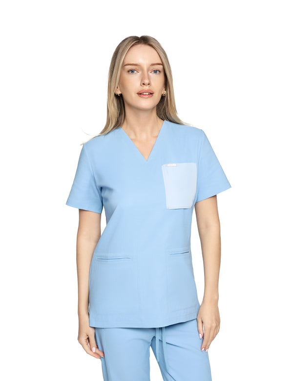 Alice V-Neck Scrub Top